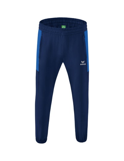 Erima Trainingshose (Präsentation) Team lang (100% Polyester, leicht, moderner schmaler Schnitt) royalblau/navyblau Jungen